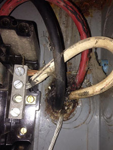 Aluminum wiring issue at the electrical panel
