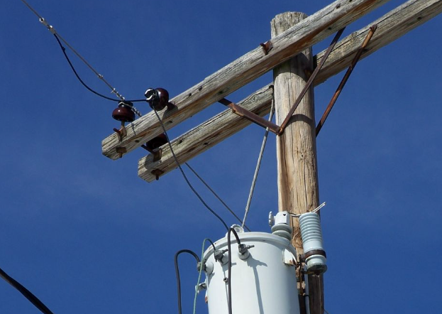 electrical transformers or when you walk under high-voltage power lines