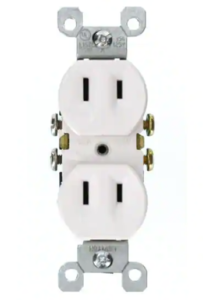 Types of Outlets 2 prong 3 prong GFCI Tamper Resistant etc