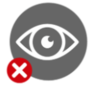 An eye icon for '"colourless"
